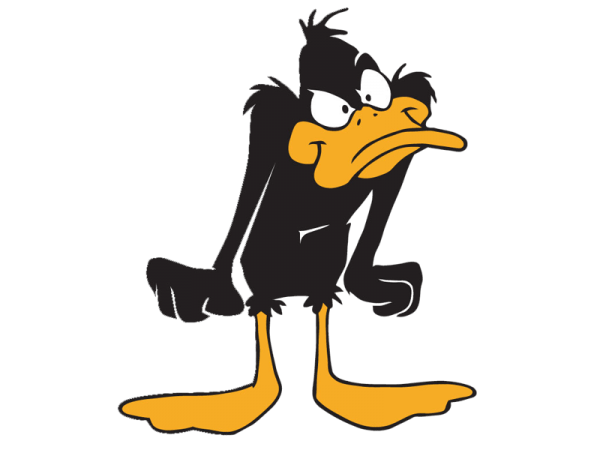 Angry Image Of Daffy Duck