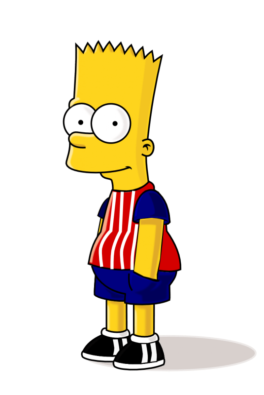 Bart Simpson Sitting Image - DesiComments.com