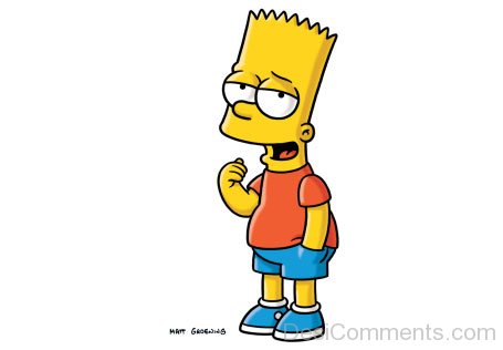 Download Sad Bart Simpsons Phone Message Wallpaper