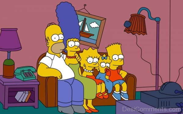 Bart simpson With Family