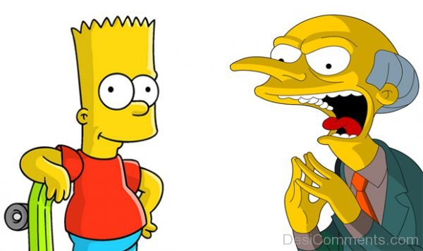 Bart simpson With Friends