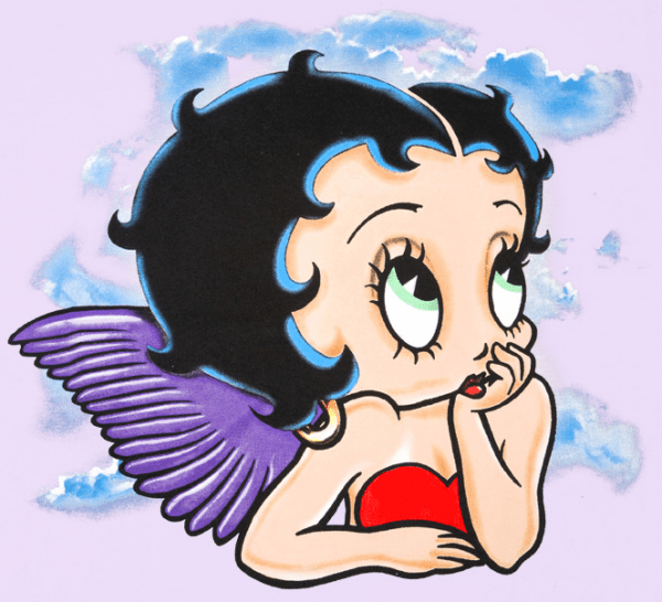 Betty Boop Looking Angel