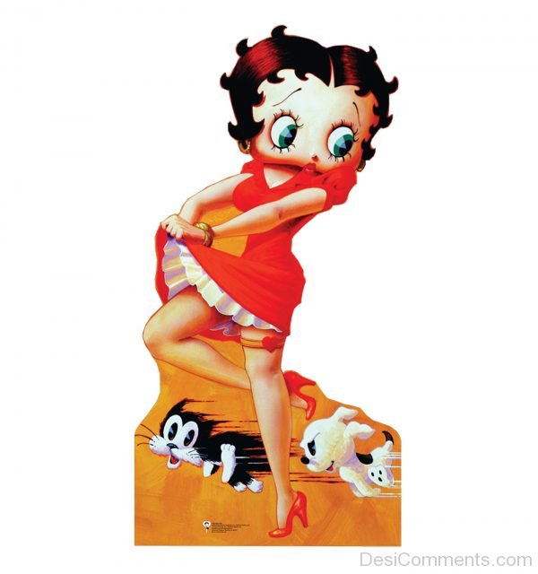 Betty Boop Looking Puppy