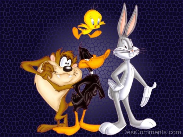 Bugs Bunny, Daffy, Titi, Taz