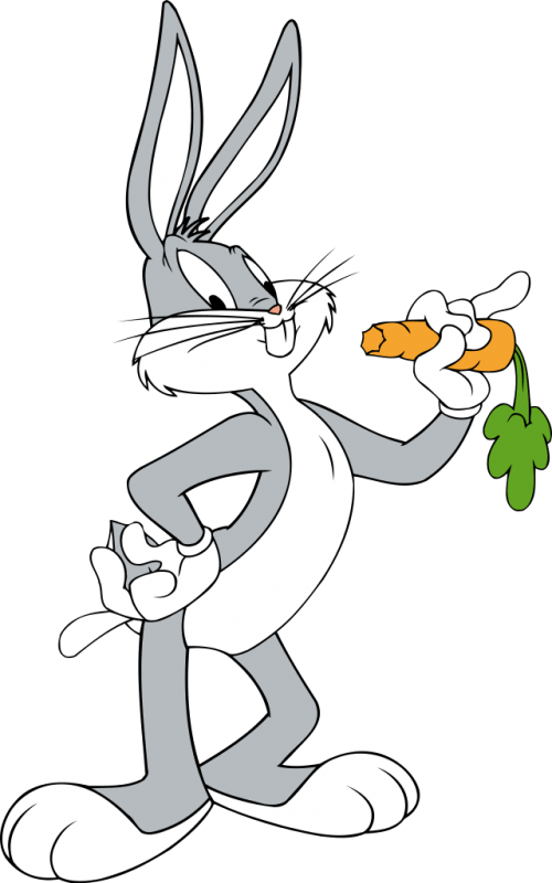 Bugs Bunny Eating Carrot