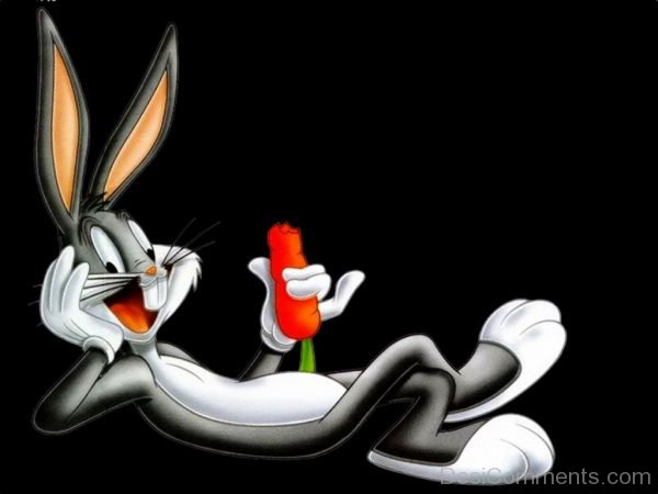 Bugs Bunny Looking Happy