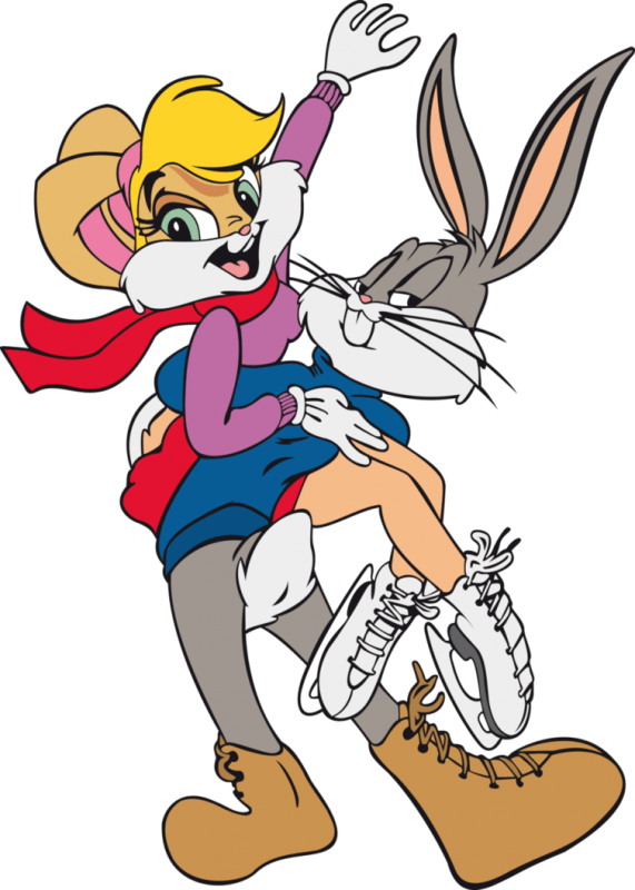 Bugs Bunny Holding Lola