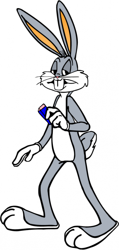 Bugs Bunny Holding Something