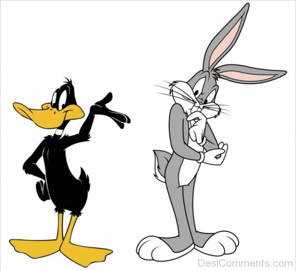 Bugs Bunny With Daffy Duck