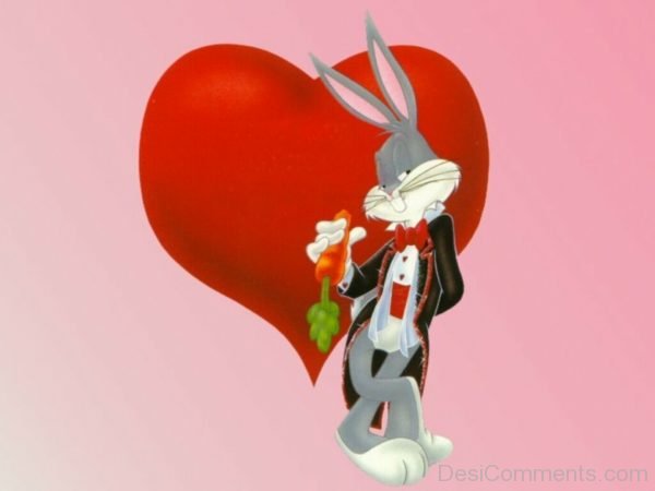 Bugs Bunny With Heart