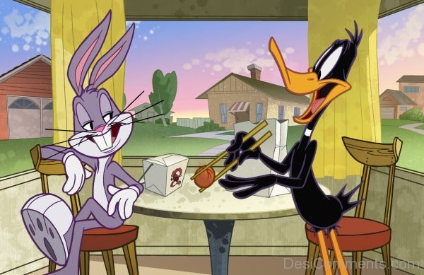 Bugs Bunny with Friend - Image