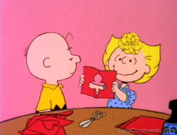 Charlie Brown Looking Card