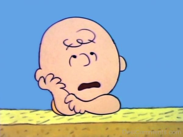 Charlie Brown Looking Sad