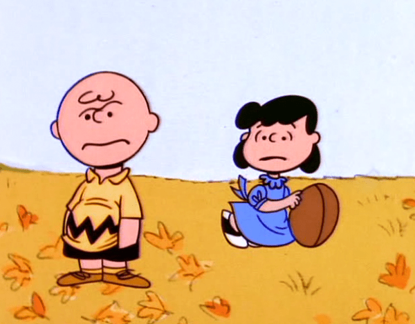 Charlie Brown Looking Sad