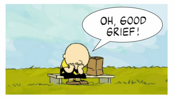 Charlie Brown Looking Sad Image