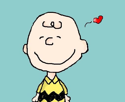 Charlie Brown Thinking Something