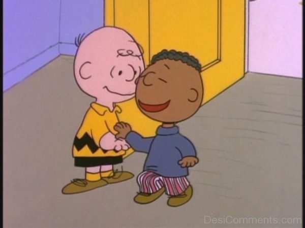 Charlie Brown With Friend