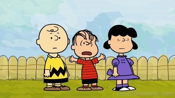 Charlie Brown With Friends