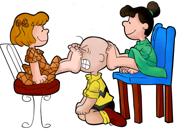 Charlie Brown With Girls