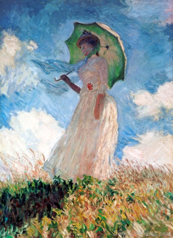 Claude Monet Painting