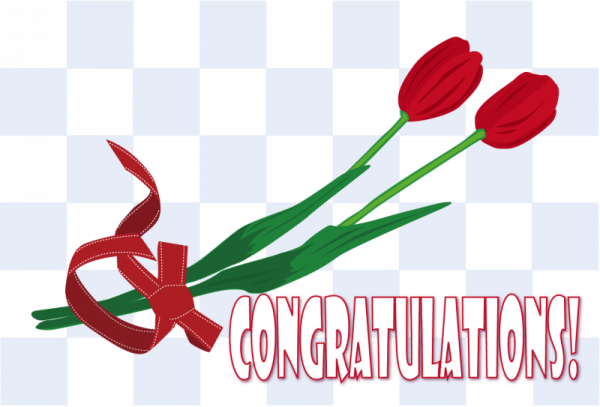 Congratulations With Rose