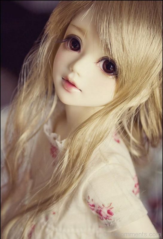 Cute Barbie Doll Image