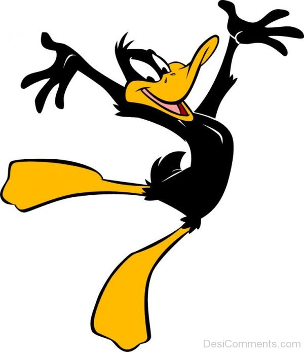 Daffy Duck Happy