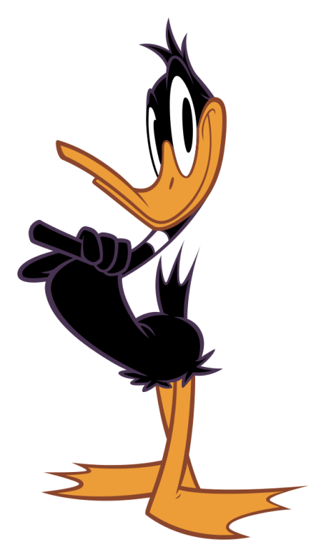 Daffy Duck Standing