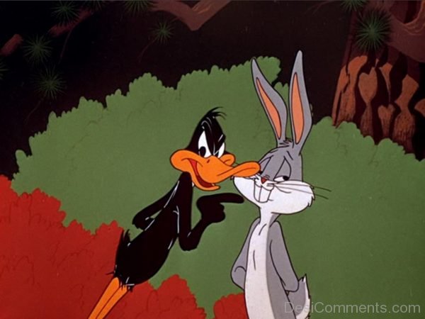 Daffy Duck With Bugs Bunny