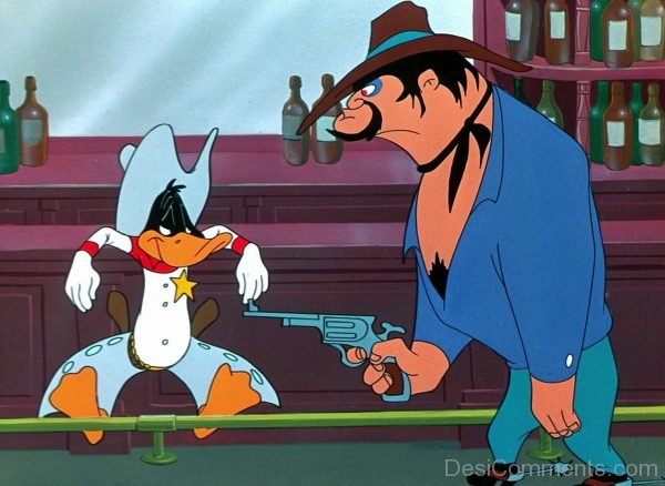 Daffy Duck With Friend