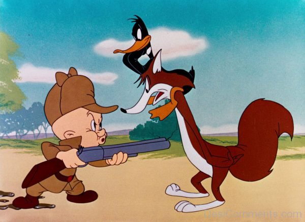 Daffy Duck With Friends Image