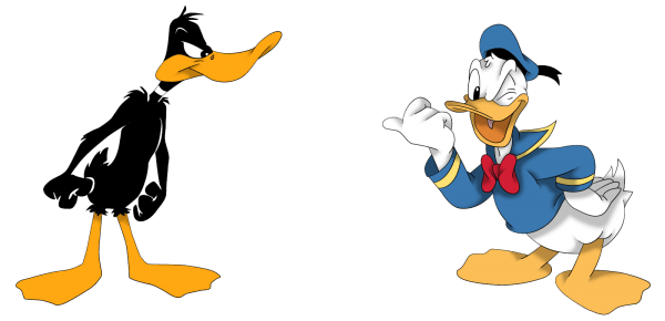 Daffy Duck Woth Donald Duck
