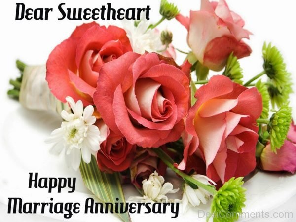 Dear Sweetheart Happy Marriage Anniversary