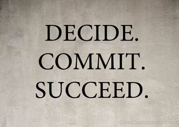 Decide Commit Succeed