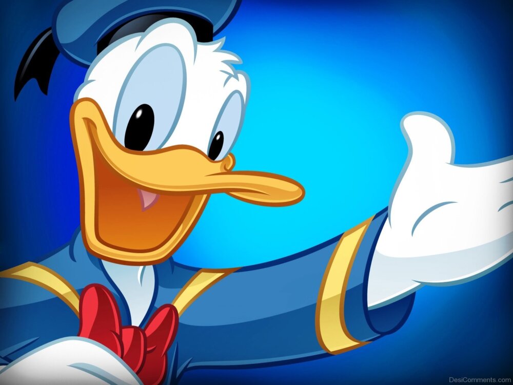 Donald Duck Happy 