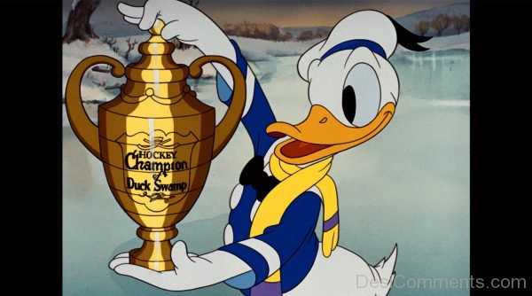 Donald Duck Holding Award