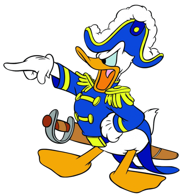 Donald Duck Looking Nice