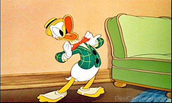 Donald Duck Looking Nice Image - DesiComments.com