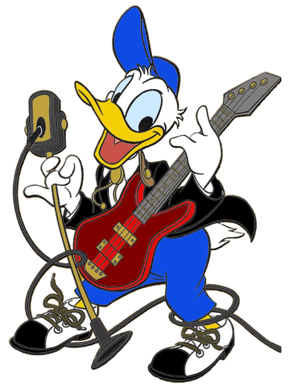 Donald Duck Singing