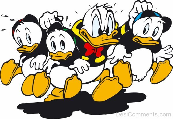 Donald Duck With Friends Image