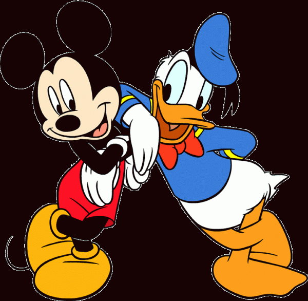 Donald Duck With Micky