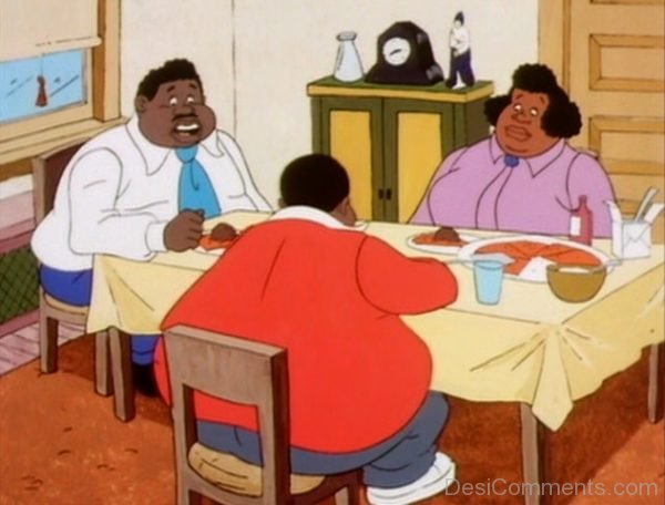 Fat Albert Eating Something