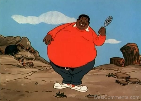 Fat Albert Holding Something