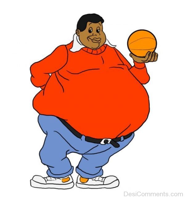 Fat Albert Holding Ball Image