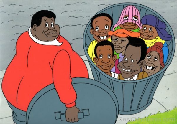 Fat Albert Holding Something