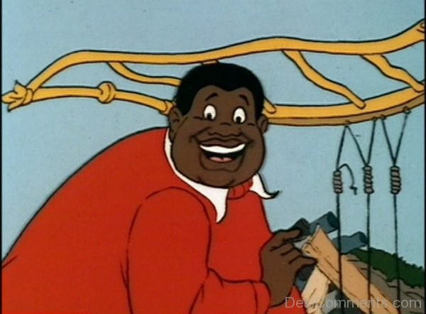 Fat Albert Looking Happy