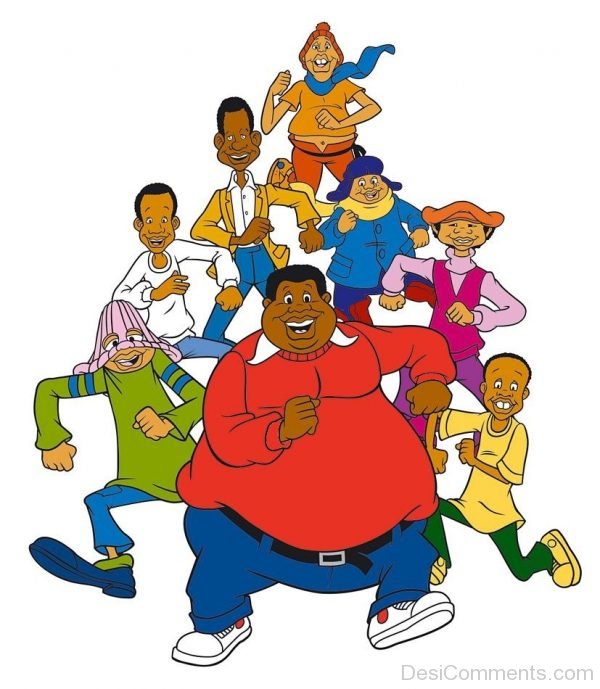 Fat Albert Running With Friends