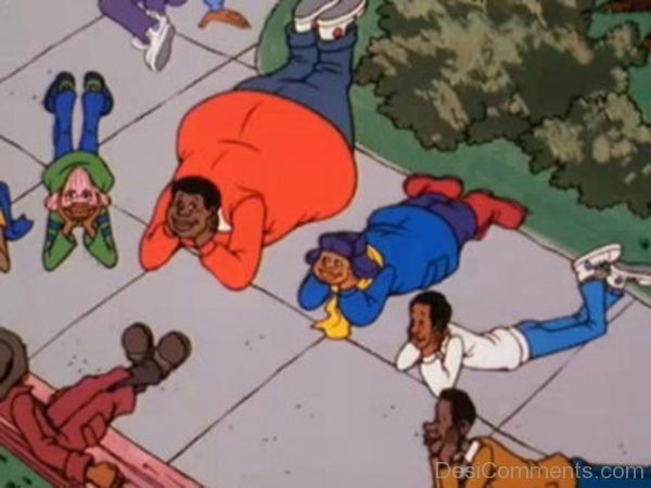 Fat Albert Thinking Something