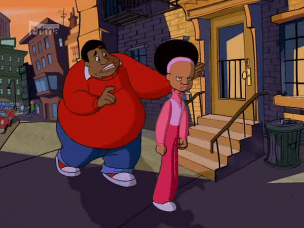 Fat Albert With Friend Image