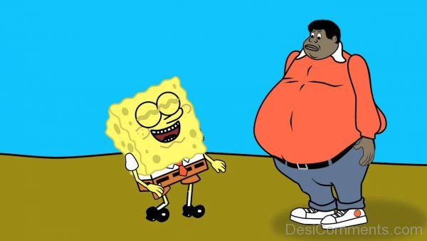 Fat Albert With Spong bob